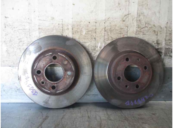 Recambio de disco freno delantero para fiat punto berlina (176) 1.7 turbodiesel cat referencia OEM IAM 