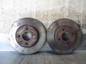 Recambio de disco freno delantero para fiat punto berlina (176) 1.7 turbodiesel cat referencia OEM IAM   