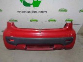 Recambio de paragolpes trasero para citroën c1 sx referencia OEM IAM 7013AF ROJO 5 PUERTAS