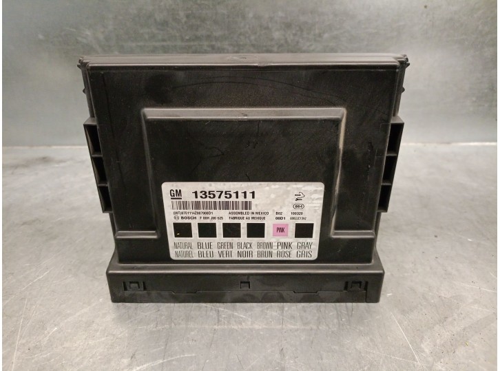 Recambio de modulo electronico para opel insignia a (g09) 2.0 cdti (68) referencia OEM IAM 13575111  F00HJ00625 BOSCH