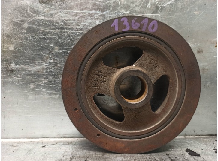 Recambio de polea cigueñal para ford focus berlina (cak) 1.6 16v cat referencia OEM IAM 98MM6B321BC  