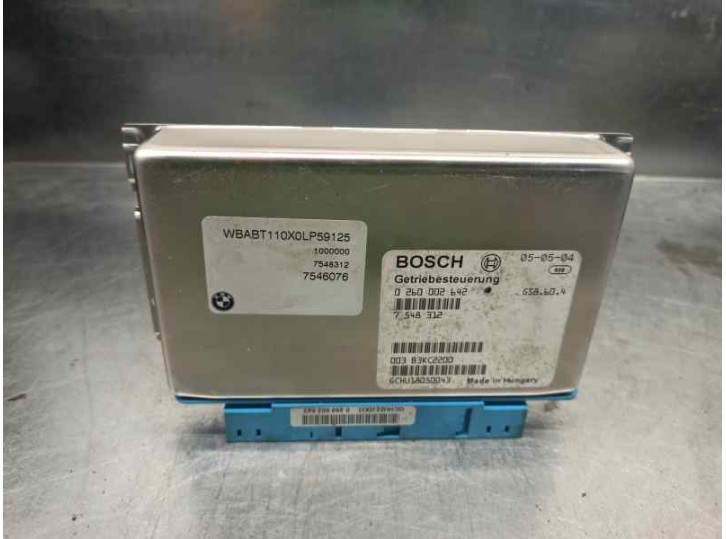 Recambio de centralita cambio automatico para bmw z4 roadster (e85) 2.2i referencia OEM IAM 7548312 0260002642 BOSCH