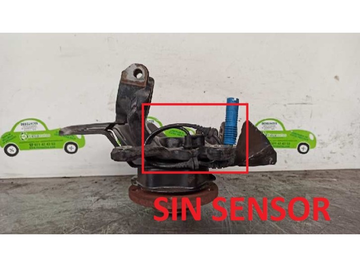 Recambio de mangueta delantera izquierda para bmw z4 roadster (e85) 2.2i referencia OEM IAM 31226757024 