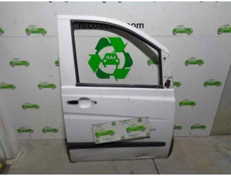 Recambio de puerta delantera derecha para mercedes-benz vito caja cerrada 6.03  2.1 cdi referencia OEM IAM A6397201105 BLANCA 5 