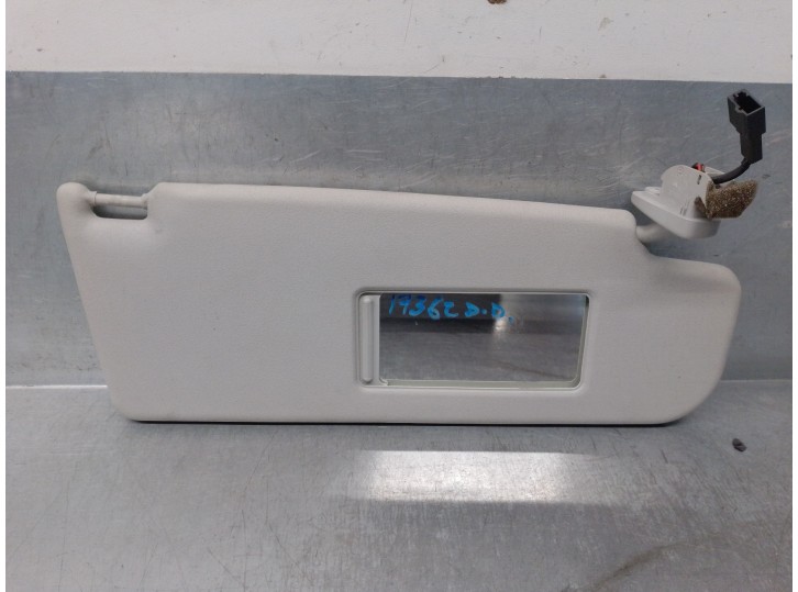 Recambio de parasol derecho para seat altea (5p1) 2.0 tdi referencia OEM IAM 5P0857552A 