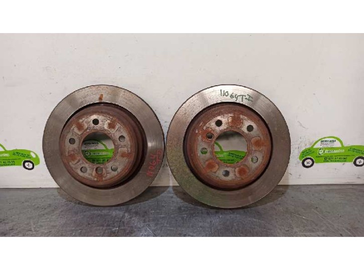 Recambio de disco freno trasero para bmw serie 5 berlina (e39) 530i referencia OEM IAM   