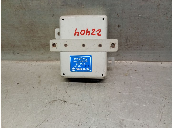 Recambio de modulo electronico para ssangyong musso (fj) 2.3 d referencia OEM IAM 8711005100 8711005100 