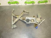Replacement rear left window regulator for Subaru Forester S10 (SF) 2.0 CAT OEM IAM reference 63112FC110 2 PINS 5 DOORS