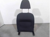 Replacement front right seat for Volkswagen Golf VI (5K1) 1.4 16V TSI OEM IAM reference 5K0881405S BLACK FABRIC 5 DOOR