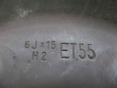 Recambio de llanta para volkswagen sharan (7m8) 1.9 tdi referencia OEM IAM 7M0601027A R156JX15H2ET55 