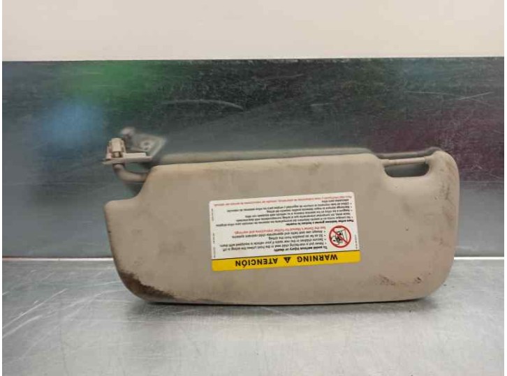 Recambio de parasol derecho para smart forfour 1.3 cat referencia OEM IAM A2038179020 