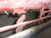 Replacement front bumper for Fiat Tempra Saloon (159) 1.9 Diesel OEM IAM reference 713111099 RED 