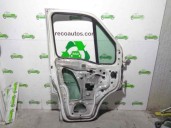 Recambio de puerta delantera izquierda para opel movano (2004 =>) 2.5 cdti referencia OEM IAM 2947554 BLANCA 5 PUERTAS