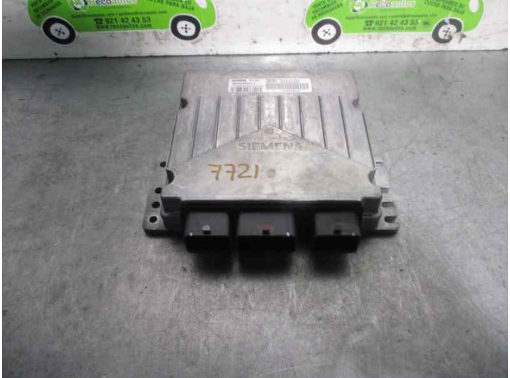 Replacement engine ECU for Citroën C5 saloon 2.0 HDi cat (RHY / DW10TD) OEM IAM reference 9646529680 5WS40022F SIEM