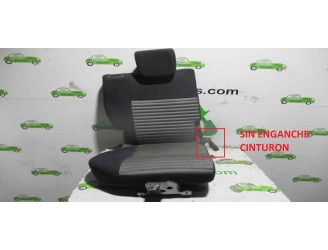 Recambio de asientos trasero derecho para suzuki sx4 rw (ey) 1.6 16v cat referencia OEM IAM TELA NEGRA Y GRIS 5 PUERTAS