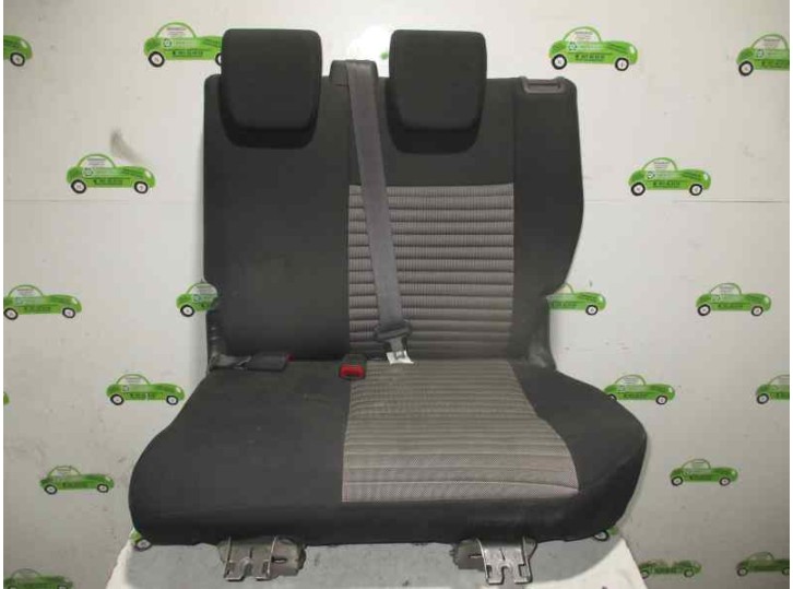 Recambio de asientos trasero izquierdo para suzuki sx4 rw (ey) 1.6 16v cat referencia OEM IAM TELA NEGRA Y GRIS 5 PUERTAS