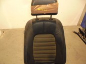 Recambio de asiento delantero derecho para volkswagen passat variant (3c5) advance referencia OEM IAM CUERO Y TELA NEGRA 5 PUER