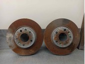 Replacement front brake disc for Renault Arkana OEM IAM reference 402060010R 