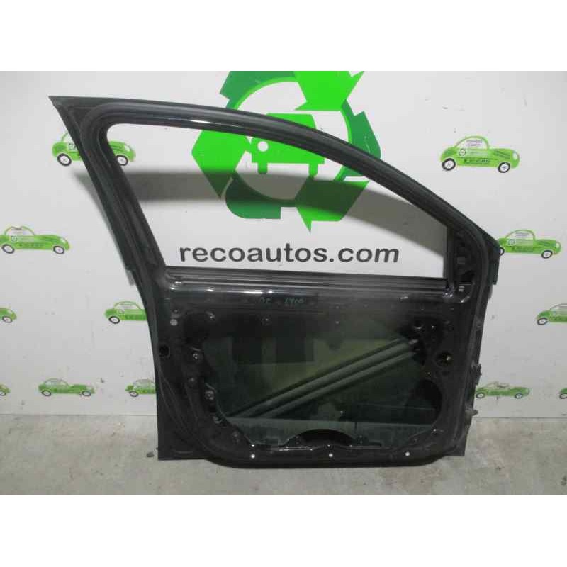 Recambio de puerta delantera izquierda para volkswagen polo (9n1) 1.4 tdi referencia OEM IAM 6Q3831055K NEGRA 5 PUERTAS