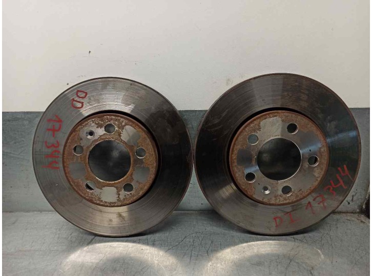 Recambio de disco freno delantero para skoda fabia (6y2/6y3) 1.9 tdi referencia OEM IAM 1J0615301L  