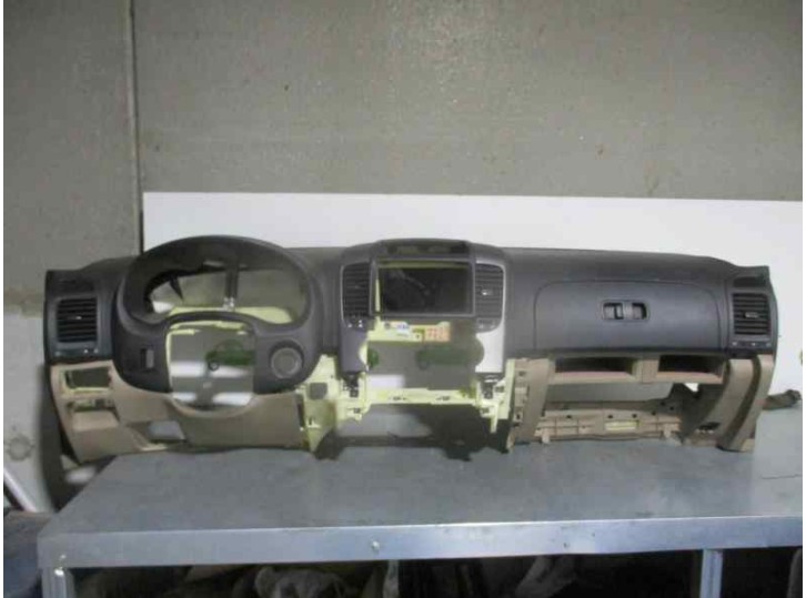 Replacement dashboard for Kia Carnival 2.9 CRDi cat OEM IAM reference 847104D050VA BLACK 