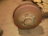 Recambio de puente trasero para opel corsa a básico referencia OEM IAM TAMBOR 4 AGUJEROS BURRA 22