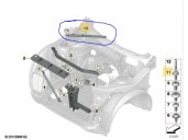 Recambio de soporte radiadores para bmw x3 (f25) xdrive 20 d referencia OEM IAM 7210319 51617210319 