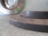 Recambio de disco freno delantero para peugeot 206 berlina xr referencia OEM IAM 424995  