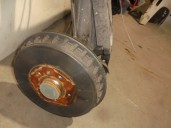 Recambio de puente trasero para volkswagen polo advance referencia OEM IAM 2Q0501053BQ TAMBOR 5 AGUJEROS BURRA 20