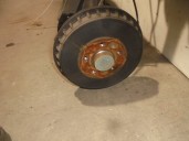 Recambio de puente trasero para volkswagen polo advance referencia OEM IAM 2Q0501053BQ TAMBOR 5 AGUJEROS BURRA 20