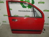 Recambio de puerta delantera derecha para daewoo matiz 0.8 cat referencia OEM IAM 96518964 ROJA 5 PUERTAS