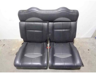 Replacement rear seats for Chrysler PT Cruiser Cabrio 2.4 turbo OEM IAM reference 5139500AA BLACK AND GREY LEATHER 2 DOOR