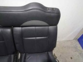 Recambio de asientos traseros para chrysler pt cruiser cabrio 2.4 turbo referencia OEM IAM 5139500AA CUERO NEGRO Y GRIS 2 PUERTA