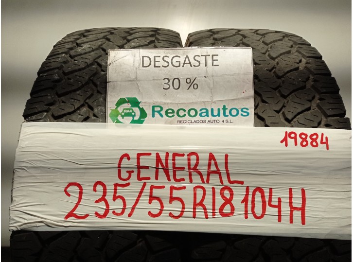 Recambio de neumatico/s para chevrolet captiva 2.0 diesel cat referencia OEM IAM 23555R18104H GENERAL GRABBER AT3
