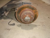 Recambio de puente trasero para renault modus 1.5 dci diesel referencia OEM IAM 7701477386 DISCOS 4 AGUJEROS BURRA 3