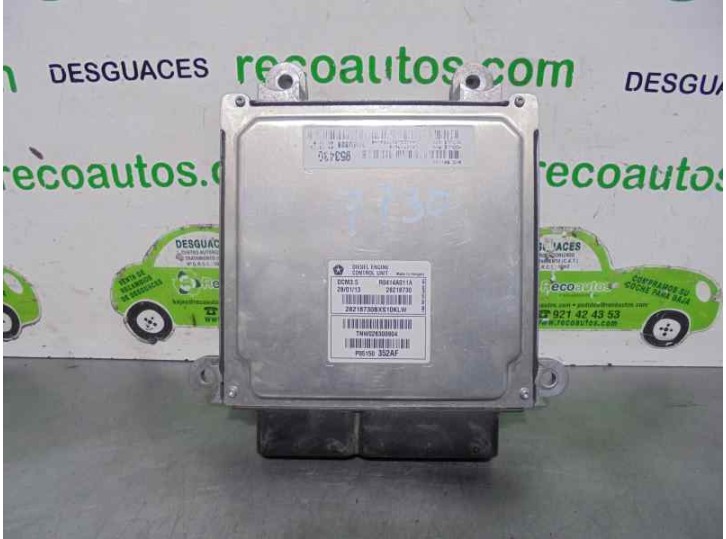 Recambio de centralita motor uce para jeep compass 2.2 crd cat referencia OEM IAM 05150352AF  