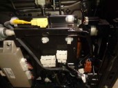 Recambio de asiento delantero izquierdo para infiniti fx 5.0 v8 cat referencia OEM IAM CUERO MARRON OSCURO 5 PUERTAS