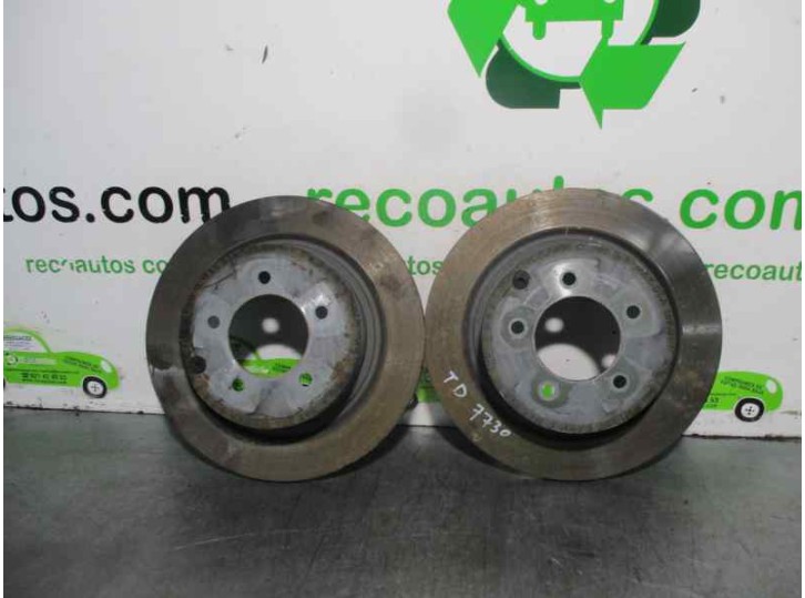 Recambio de disco freno trasero para jeep compass 2.2 crd cat referencia OEM IAM   