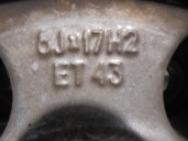 Recambio de llanta para audi a8 (4e2) 4.2 v8 40v referencia OEM IAM 4E0601025J R178JX17H2ET43 ALUMINIO 10P