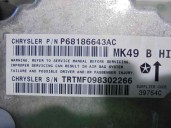 Recambio de centralita airbag para jeep compass 2.2 crd cat referencia OEM IAM 68186643AC 098602266 