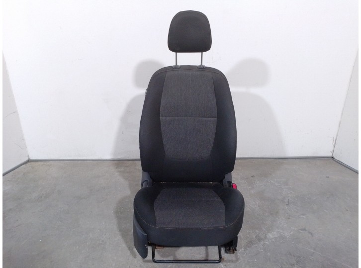 Replacement front right seat for Kia Picanto 1.0 cat OEM IAM reference 4839997 BLACK AND GREY FABRIC 5 DOORS