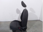 Replacement front right seat for Kia Picanto 1.0 cat OEM IAM reference 4839997 BLACK AND GREY FABRIC 5 DOORS
