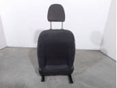 Replacement front right seat for Kia Picanto 1.0 cat OEM IAM reference 4839997 BLACK AND GREY FABRIC 5 DOORS