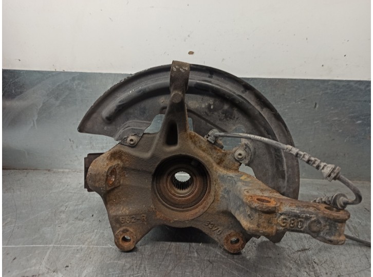 Recambio de mangueta delantera izquierda para renault fluence dynamique referencia OEM IAM 400150083R 400150083R 