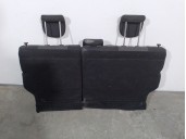 Recambio de asientos traseros para kia picanto 1.0 cat referencia OEM IAM 4840086 TELA NEGRA Y GRIS 5 PUERTAS