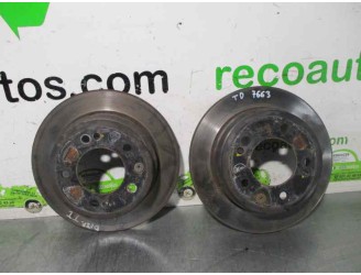 Recambio de disco freno trasero para kia cee´d 1.6 crdi cat referencia OEM IAM 