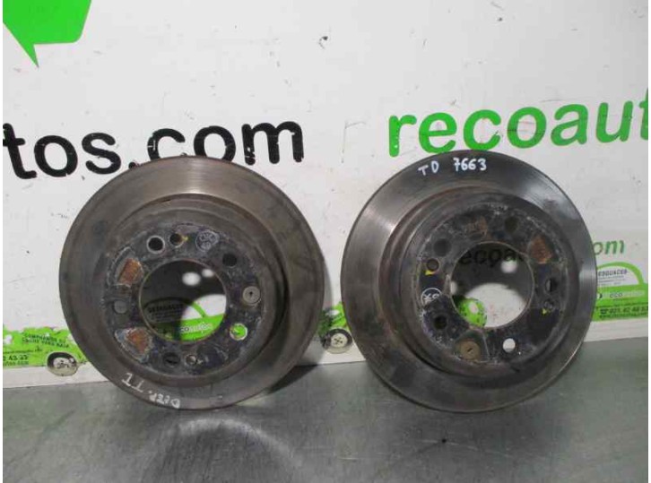Recambio de disco freno trasero para kia cee´d 1.6 crdi cat referencia OEM IAM   