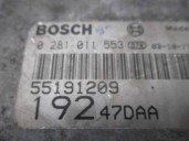 Recambio de centralita motor uce para fiat stilo multi wagon (192) 1.9 jtd cat referencia OEM IAM 281011553 