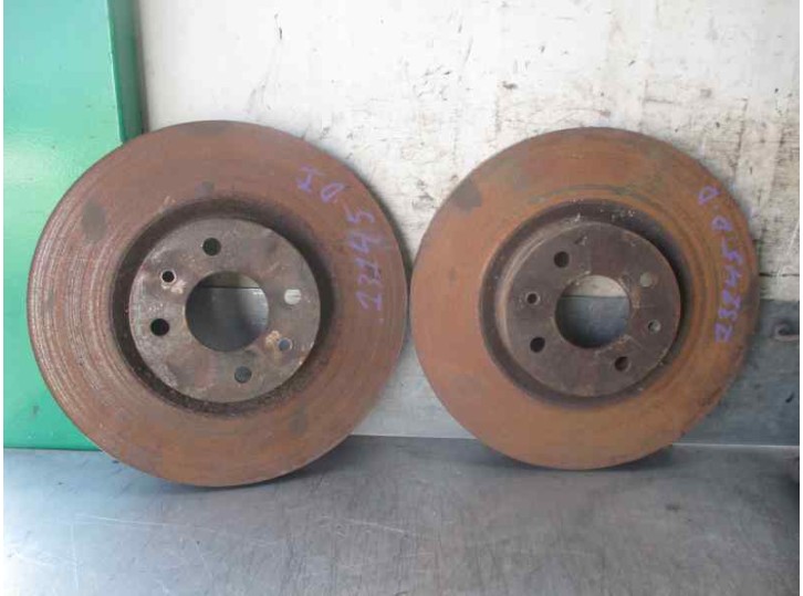 Recambio de disco freno delantero para fiat coupe (175) 2.0 16v turbo cat referencia OEM IAM 