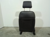 Recambio de asiento delantero derecho para audi a8 (4e2) 4.2 v8 40v referencia OEM IAM 4E0881106P CUERO NEGRO 4 PUERTAS